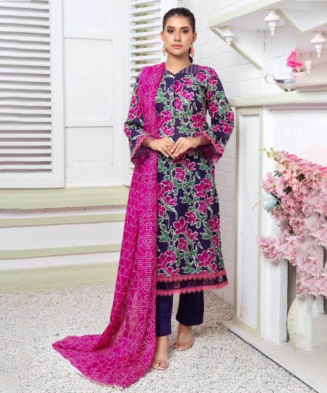 Libas Studios Meerab 3 Piece Lawn women Suit LS MB-032402