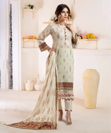 Libas Studios Meerab 3 Piece Lawn women Suit LS MB-042402