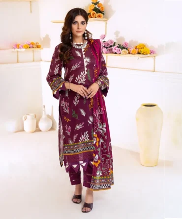 Libas Studios Meerab 3 Piece Lawn women Suit LS MB-042407