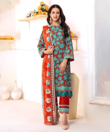 Libas Studios Meerab 3 Piece Lawn women Suit LS MB-042410