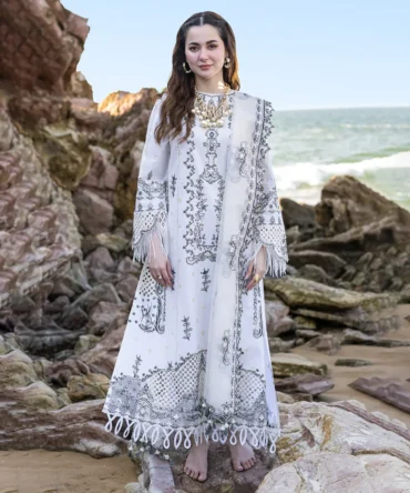 Libas Studios QalamKar Sahil Kinare 3 Piece women Suit LS QK-052402