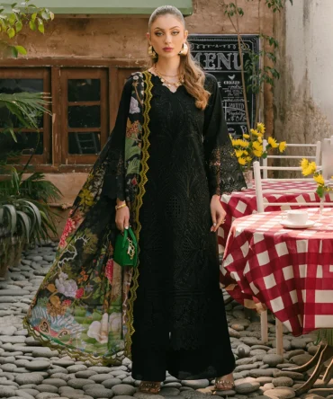 Libas Studios MAHRUKH 3 Piece Embroidered lawn women by MAHNUR Suit LS MN-072403