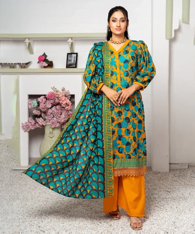 Libas Studios Meerab 3 Piece Lawn women Suit LS MB-032405