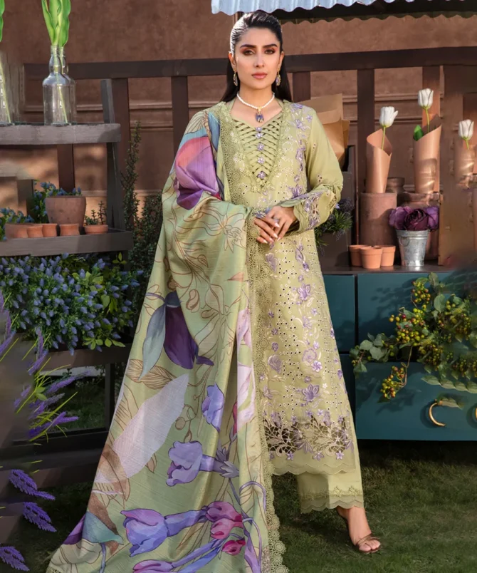 Libas Studios PREMIUM COLLECTION 3 piece women Lawn suits by RANG RASIYA LS RR-052404