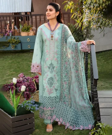 Libas Studios PREMIUM COLLECTION 3 piece women Lawn suits by RANG RASIYA LS RR-052407