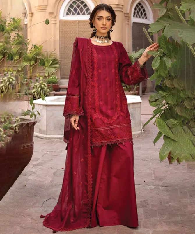 Libas Studios NAGMA 3 piece women Lawn suits by SAFA NOOR LS SN-052405