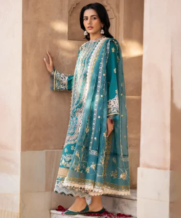 Libas Studios DILBARO Embroidered 3 Piece women Lawn Suit by Bin Ilyas LS BI-092404