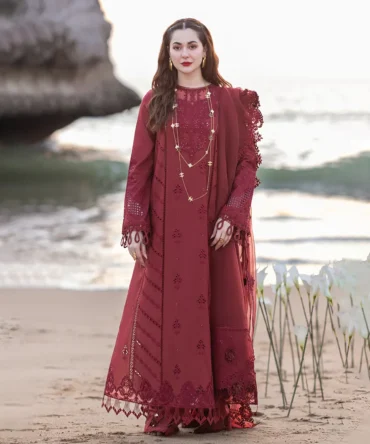 Libas Studios QalamKar Sahil Kinare 3 Piece women Suit LS QK-052404