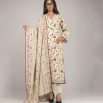 Libas Studios Saya 3 Piece 2024 Khaddar With Beautiful Designs LS 006