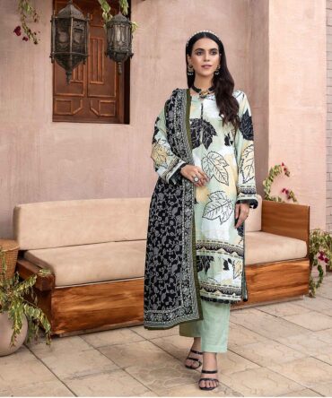 Zesh Khaddar Printed