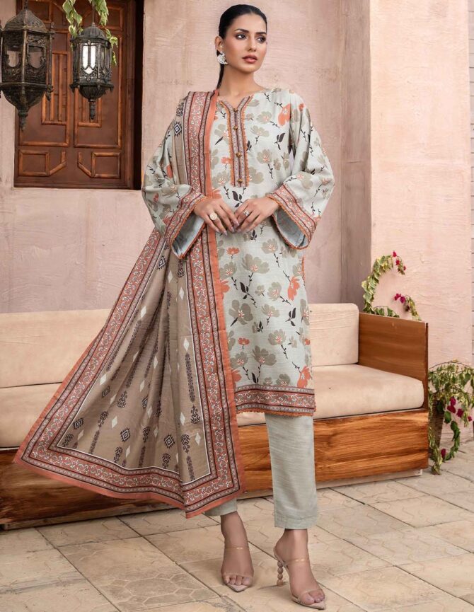 Zesh Khaddar Printed