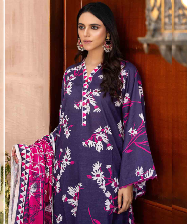 Zesh Khaddar Printed