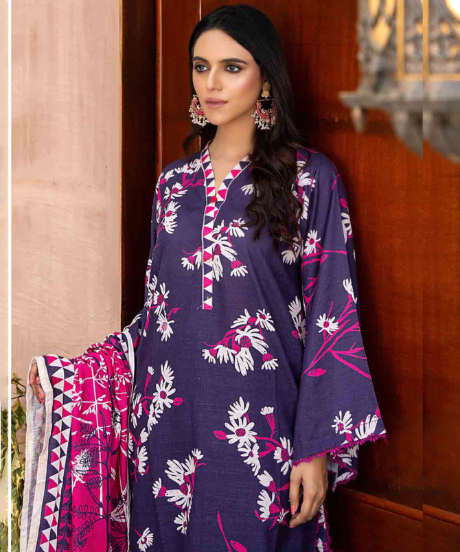 Zesh Khaddar Printed