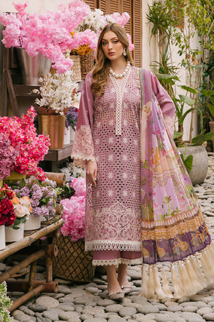 Luxury Lawn Mahnur by Mahrukh