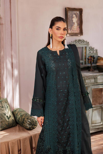 Nissa Chikankari Embroidered Lawn