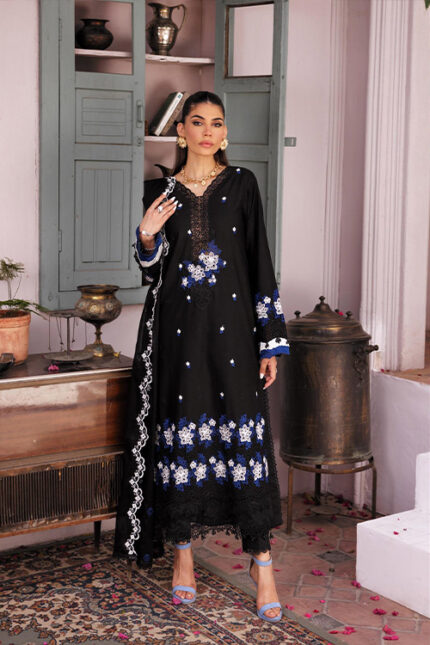 Nissa Chikankari Embroidered Lawn