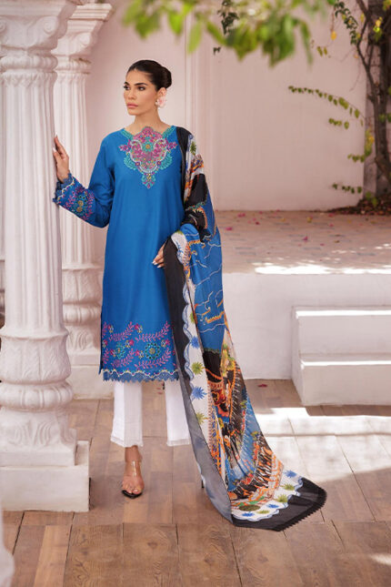 Nissa Chikankari Embroidered Lawn