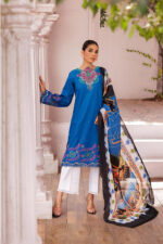 Nissa Chikankari Embroidered Lawn