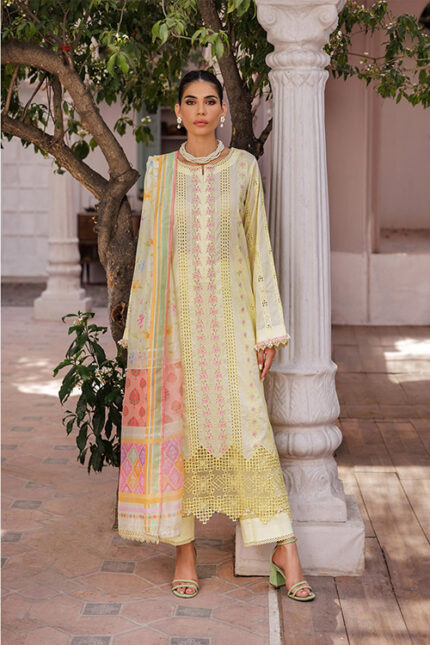 Nissa Chikankari Embroidered Lawn