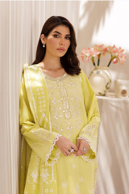 Nissa Chikankari Embroidered Lawn