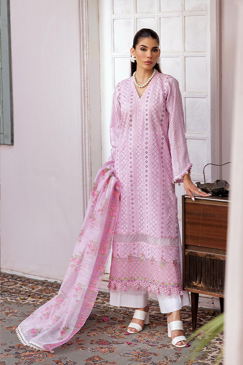 Nissa Chikankari Embroidered Lawn