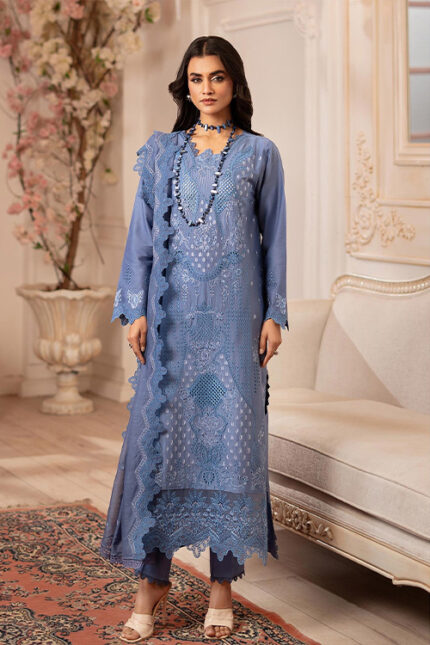 Nissa Chikankari Embroidered Lawn