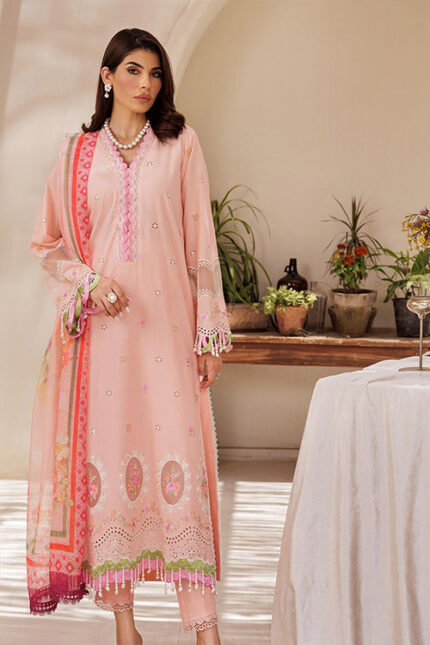 Nissa Chikankari Embroidered Lawn