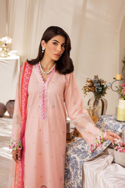 Nissa Chikankari Embroidered Lawn