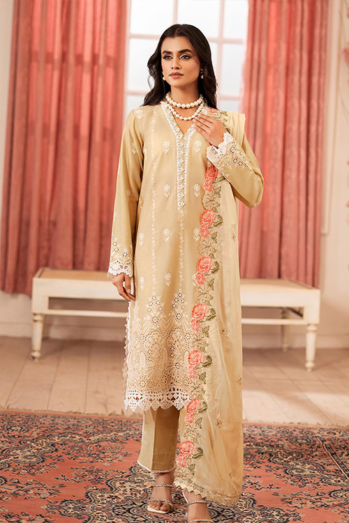 Nissa Chikankari Embroidered Lawn