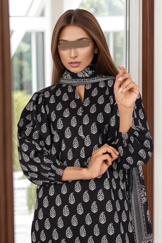 Saya Printed Lawn 3 Piece Suit