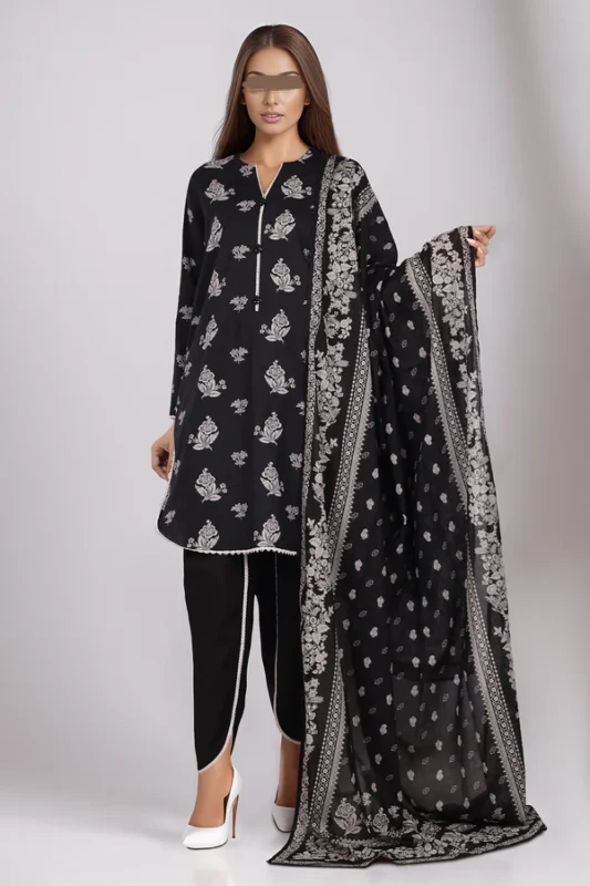 Saya Printed Lawn 3 Piece Suit