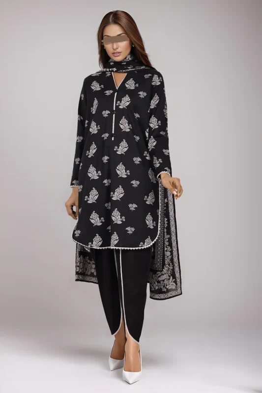 Saya Printed Lawn 3 Piece Suit