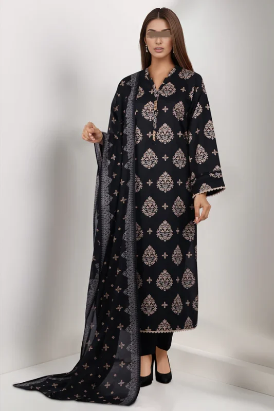 Saya Printed Lawn 3 Piece Suit