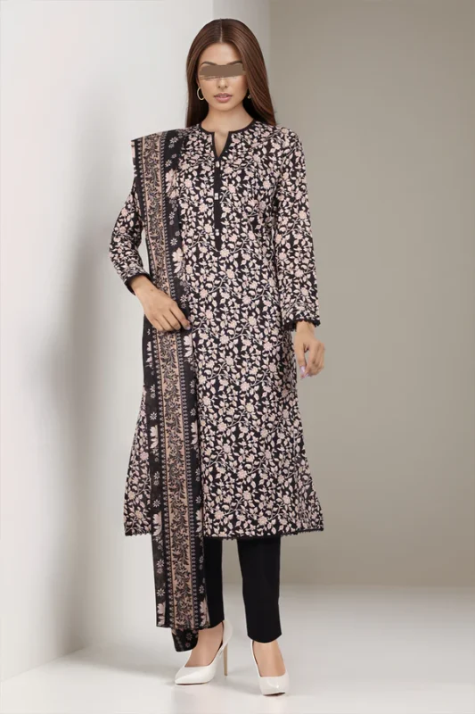 Saya Printed Lawn 3 Piece Suit