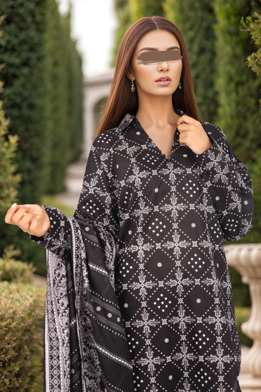 Saya Printed Lawn 3 Piece Suit