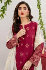 Zesh Premium Jacquard 3Piece Unsticthed