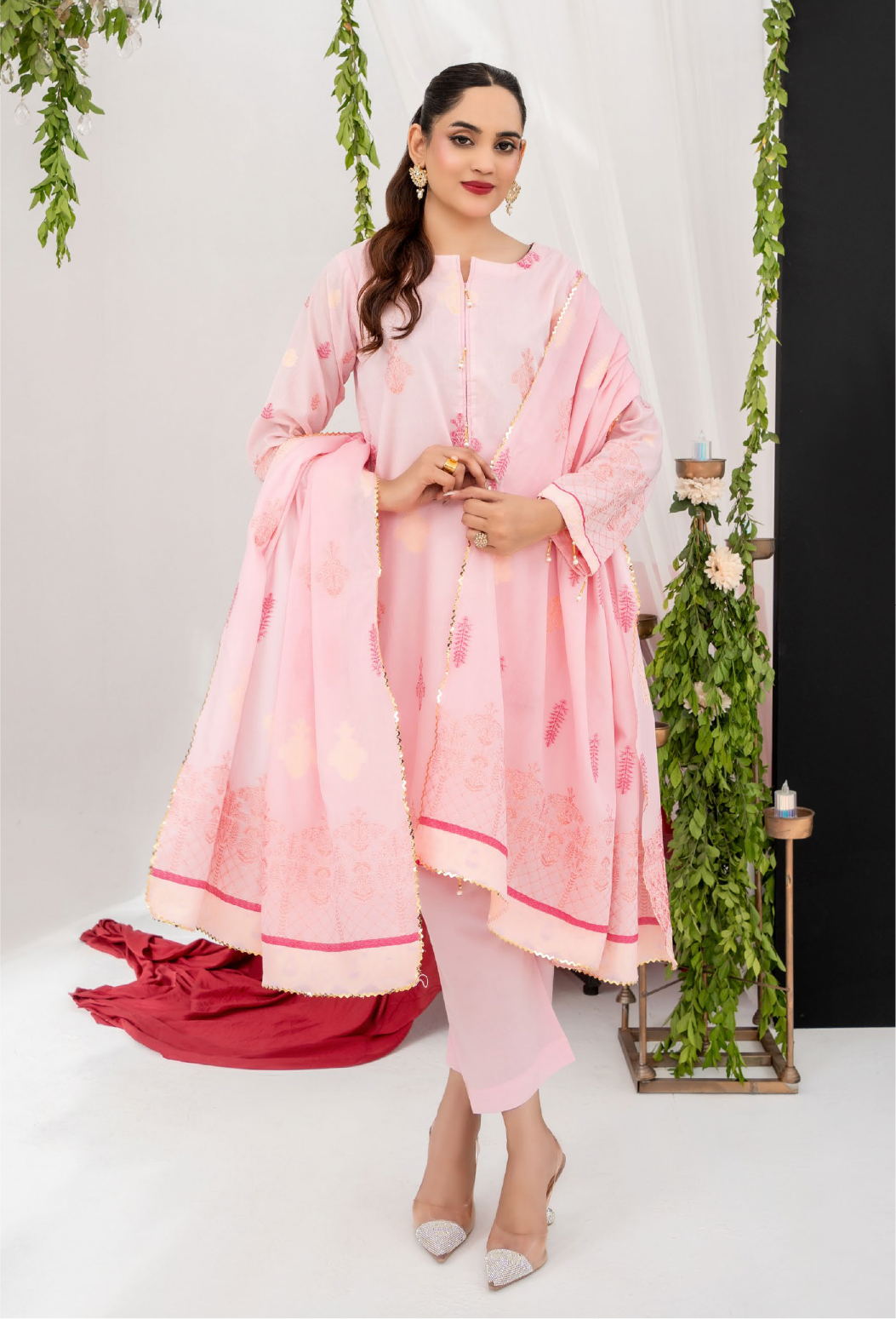 Zesh Premium Jacquard 3 Piece