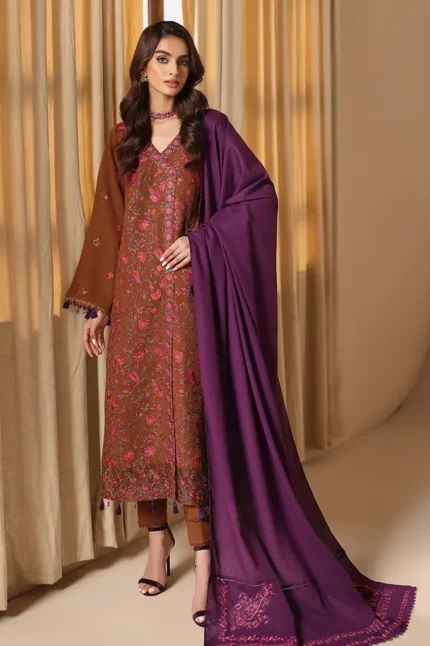 Embroidered Shawl Series 09