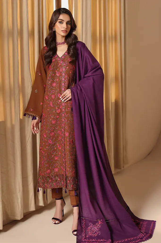 Embroidered Shawl Series 09