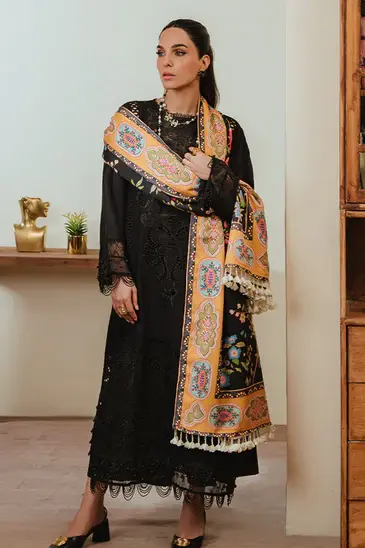 Mahnur Stella Embroidery Khaddar'24 D#5-B