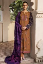 Rajbari Khaddar 3 Piece with Premium Shawl D#1B