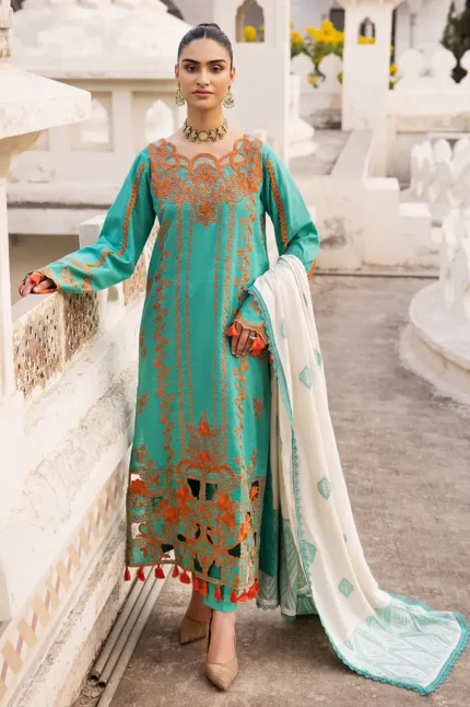 Rajbari Embroidered Khaddar