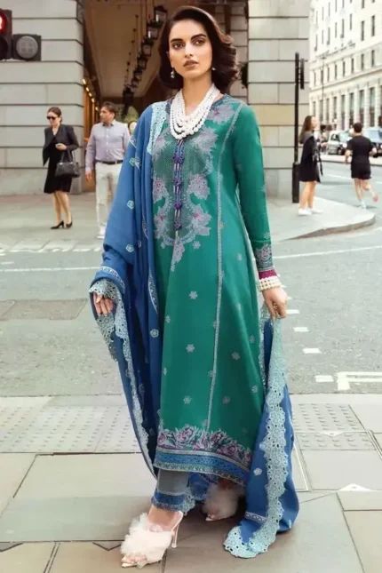 Broadway Showtime By Mushq Embroidered Khaddar Suits Unstitched 3 Piece MQ23BS MNW-11 Camden - Winter Collection