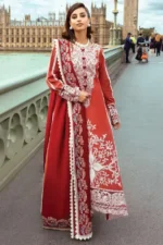Broadway Showtime By Mushq Embroidered Linen Suits Unstitched 3 Piece MQ23BS MNW-13 Mayfair Muse - Winter Collection