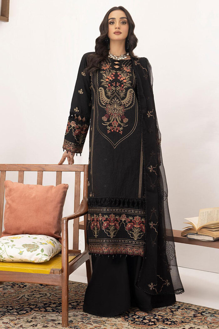 Kastoori By Awwal Embroidered Viscose D-03