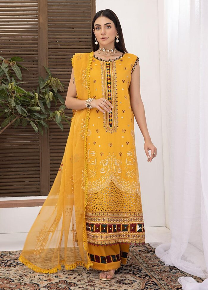 Kastoori By Awwal Embroidered Viscose D-02