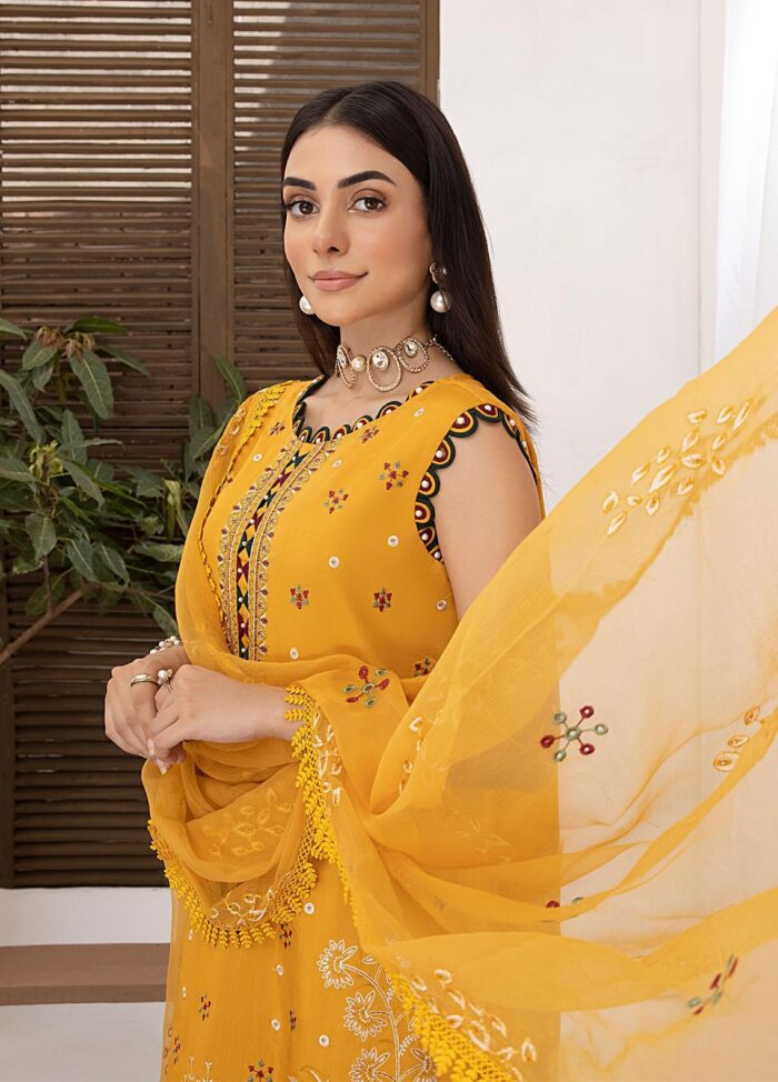 Kastoori By Awwal Embroidered Viscose D-02
