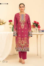 Nayab By Safa Noor Unstitched 2 Piece Vol-05 SN-12
