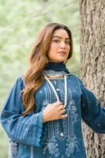 Premium Aalaya By Aalaya – Embroidered Zari Viscose Design #1