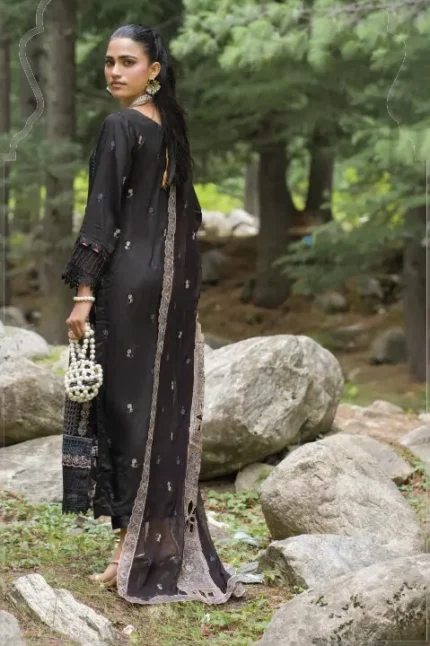 Premium Aalaya By Aalaya – Embroidered Zari Viscose Design #4
